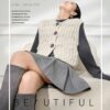 Women's Cardigan Crew Neck Knitwear Manufacturer - MOQ 100 pcs - Style 41107 Women's Cardigan Crew Neck Knitwear Manufacturer - MOQ 100 pcs - Style 41107