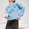Women's Crew Neck Long Sleeve Sweater Manufacturer - MOQ 100 pcs - Style 41109