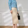Women's Crew Neck Long Sleeve Sweater Manufacturer - MOQ 100 pcs - Style 41109