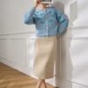 Women's Crew Neck Long Sleeve Sweater Manufacturer - MOQ 100 pcs - Style 41109