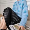 Women's Crew Neck Long Sleeve Sweater Manufacturer - MOQ 100 pcs - Style 41109