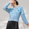 Women's Crew Neck Long Sleeve Sweater Manufacturer - MOQ 100 pcs - Style 41109