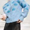 Women's Crew Neck Long Sleeve Sweater Manufacturer - MOQ 100 pcs - Style 41109