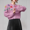 Women's Crew Neck Long Sleeve Sweater Manufacturer - MOQ 100 pcs - Style 41110