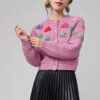 Women's Crew Neck Long Sleeve Sweater Manufacturer - MOQ 100 pcs - Style 41110