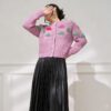 Women's Crew Neck Long Sleeve Sweater Manufacturer - MOQ 100 pcs - Style 41110