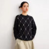 Women's Pullover Long Sleeve Sweater Manufacturer - MOQ 100 pcs - Style 52010