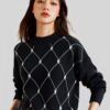 Women's Pullover Long Sleeve Sweater Manufacturer - MOQ 100 pcs - Style 52010