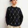 Women's Pullover Long Sleeve Sweater Manufacturer - MOQ 100 pcs - Style 52010