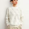 Women's Pullover Long Sleeve Sweater Manufacturer - MOQ 100 pcs - Style 52010