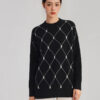 Women's Pullover Long Sleeve Sweater Manufacturer - MOQ 100 pcs - Style 52010