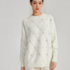 Women's Pullover Long Sleeve Sweater Manufacturer - MOQ 100 pcs - Style 52010