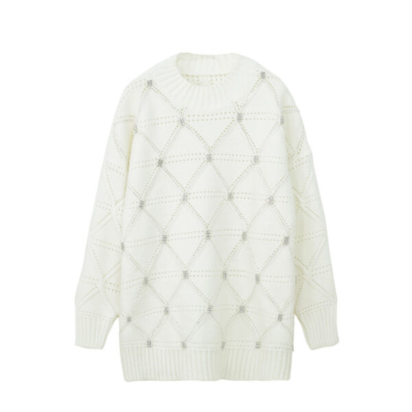 Women's Pullover Long Sleeve Sweater Manufacturer - MOQ 100 pcs - Style 52010