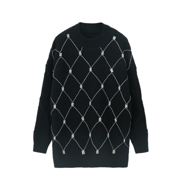 Women's Pullover Long Sleeve Sweater Manufacturer - MOQ 100 pcs - Style 52010
