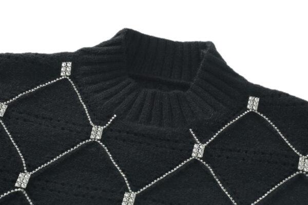 Women's Pullover Long Sleeve Sweater Manufacturer - MOQ 100 pcs - Style 52010
