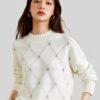 Women's Pullover Long Sleeve Sweater Manufacturer - MOQ 100 pcs - Style 52010
