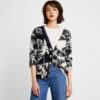 Women's Angora Goat Wool V Neck Long Sleeve Sweater Manufacturer - MOQ 100 pcs - Style 52016