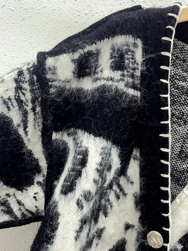 Women's Angora Goat Wool V Neck Long Sleeve Sweater Manufacturer - MOQ 100 pcs - Style 52016