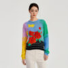 Women's Crew Neck Long Sleeve Sweater Manufacturer - MOQ 100 pcs - Style 52024 Women's Crew Neck Long Sleeve Sweater Manufacturer - MOQ 100 pcs - Style 52024