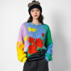 Women's Crew Neck Long Sleeve Sweater Manufacturer - MOQ 100 pcs - Style 52024 Women's Crew Neck Long Sleeve Sweater Manufacturer - MOQ 100 pcs - Style 52024