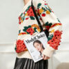 Women's Pullover Crew Neck Long Sleeve Sweater Manufacturer - MOQ 100 pcs - Style 53002
