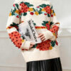 Women's Pullover Crew Neck Long Sleeve Sweater Manufacturer - MOQ 100 pcs - Style 53002