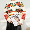 Women's Pullover Crew Neck Long Sleeve Sweater Manufacturer - MOQ 100 pcs - Style 53002