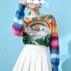 Women's Pullover Crew Neck Long Sleeve Sweater Manufacturer - MOQ 100 pcs - Style 53007Y