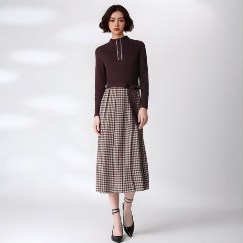 Women's Long Sleeve Knitwear Manufacturer - MOQ 100 pcs - Style 55004
