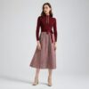Women's Long Sleeve Knitwear Manufacturer - MOQ 100 pcs - Style 55004