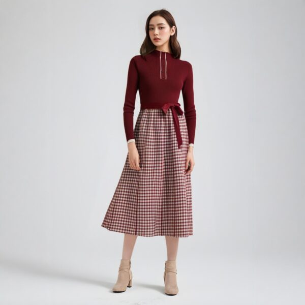 Women's Long Sleeve Knitwear Manufacturer - MOQ 100 pcs - Style 55004