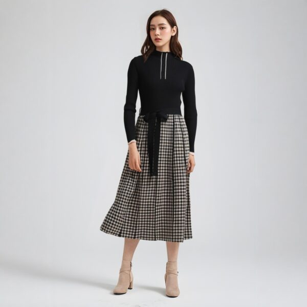 Women's Long Sleeve Knitwear Manufacturer - MOQ 100 pcs - Style 55004