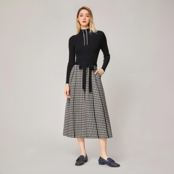 Women's Long Sleeve Knitwear Manufacturer - MOQ 100 pcs - Style 55004
