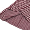 Women’s Brown Mock-Neck Plaid-Skirt Knit Dress — Style 55004 - KnitwearSource