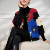 Women's Viscose Fiber Cardigan Crew Neck Long Sleeve Sweater Manufacturer - MOQ 100 pcs - Style 58008