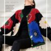 Women's Viscose Fiber Cardigan Crew Neck Long Sleeve Sweater Manufacturer - MOQ 100 pcs - Style 58008