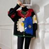 Women's Viscose Fiber Cardigan Crew Neck Long Sleeve Sweater Manufacturer - MOQ 100 pcs - Style 58008