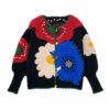 Women's Viscose Fiber Cardigan Crew Neck Long Sleeve Sweater Manufacturer - MOQ 100 pcs - Style 58008