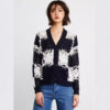 Women's Cardigan V Neck Long Sleeve Sweater Manufacturer - MOQ 100 pcs - Style 58014