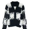 Women's Cardigan V Neck Long Sleeve Sweater Manufacturer - MOQ 100 pcs - Style 58014