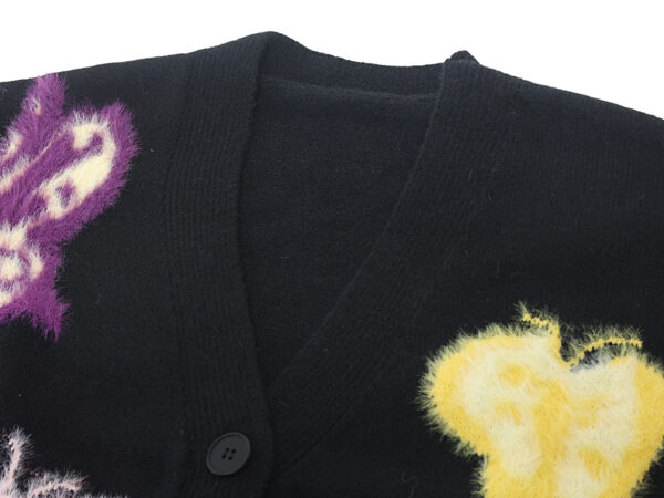 Women's Cardigan Crew Neck Long Sleeve Sweater Manufacturer - MOQ 100 pcs - Style 58016