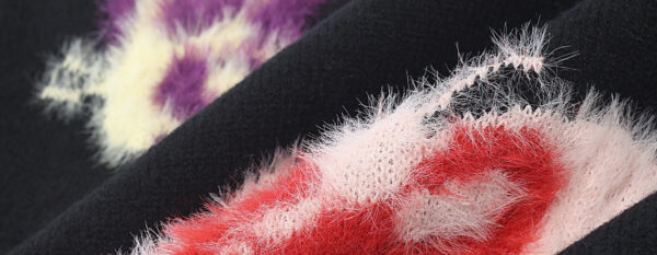 Women's Angora Goat Wool Pullover Crew Neck Long Sleeve Sweater Manufacturer - MOQ 100 pcs - Style 58017
