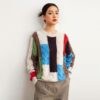 Women's Pullover Crew Neck Long Sleeve Sweater Manufacturer - MOQ 100 pcs - Style 58018