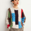 Women's Pullover Crew Neck Long Sleeve Sweater Manufacturer - MOQ 100 pcs - Style 58018