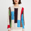 Women's Pullover Crew Neck Long Sleeve Sweater Manufacturer - MOQ 100 pcs - Style 58018