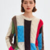 Women's Pullover Crew Neck Long Sleeve Sweater Manufacturer - MOQ 100 pcs - Style 58018