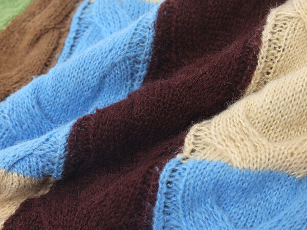 Women's Pullover Crew Neck Long Sleeve Sweater Manufacturer - MOQ 100 pcs - Style 58018