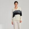 Women's Pullover Long Sleeve Sweater Manufacturer - MOQ 100 pcs - Style 58020