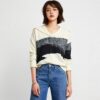 Women's Pullover Long Sleeve Sweater Manufacturer - MOQ 100 pcs - Style 58020