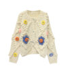 Women's Viscose Fiber Cardigan Crew Neck Long Sleeve Sweater Manufacturer - MOQ 100 pcs - Style 58037